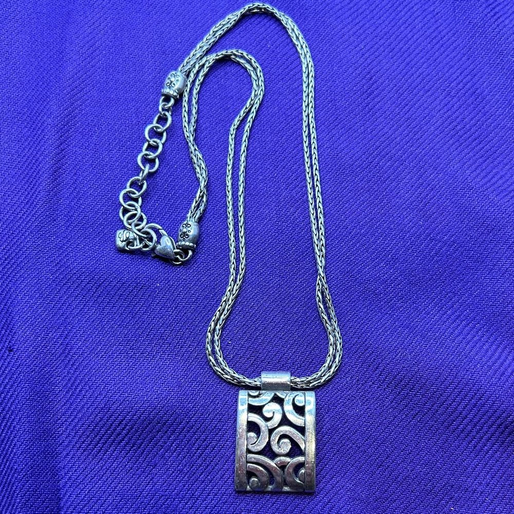 Brighton Deco Necklace With Double Chain